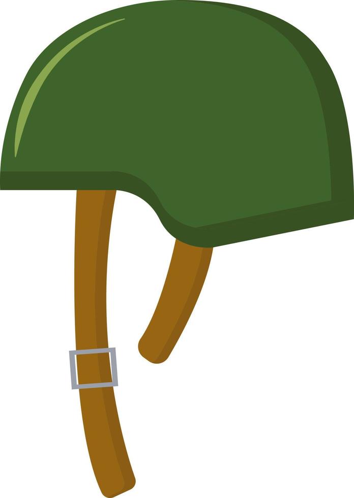 chapeau de l'armée, illustration, vecteur sur fond blanc.