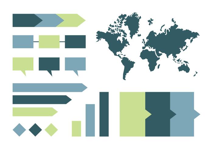 modèle infographic vecteur