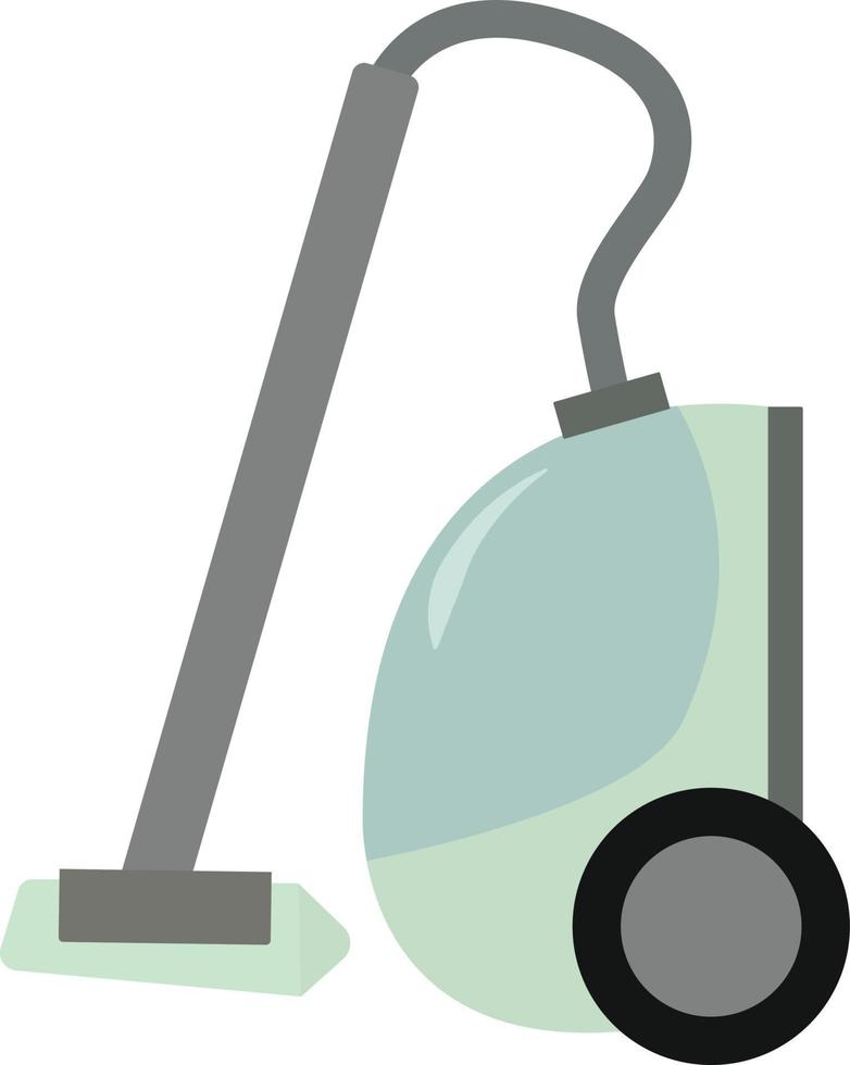 Aspirateur, illustration, vecteur sur fond blanc.