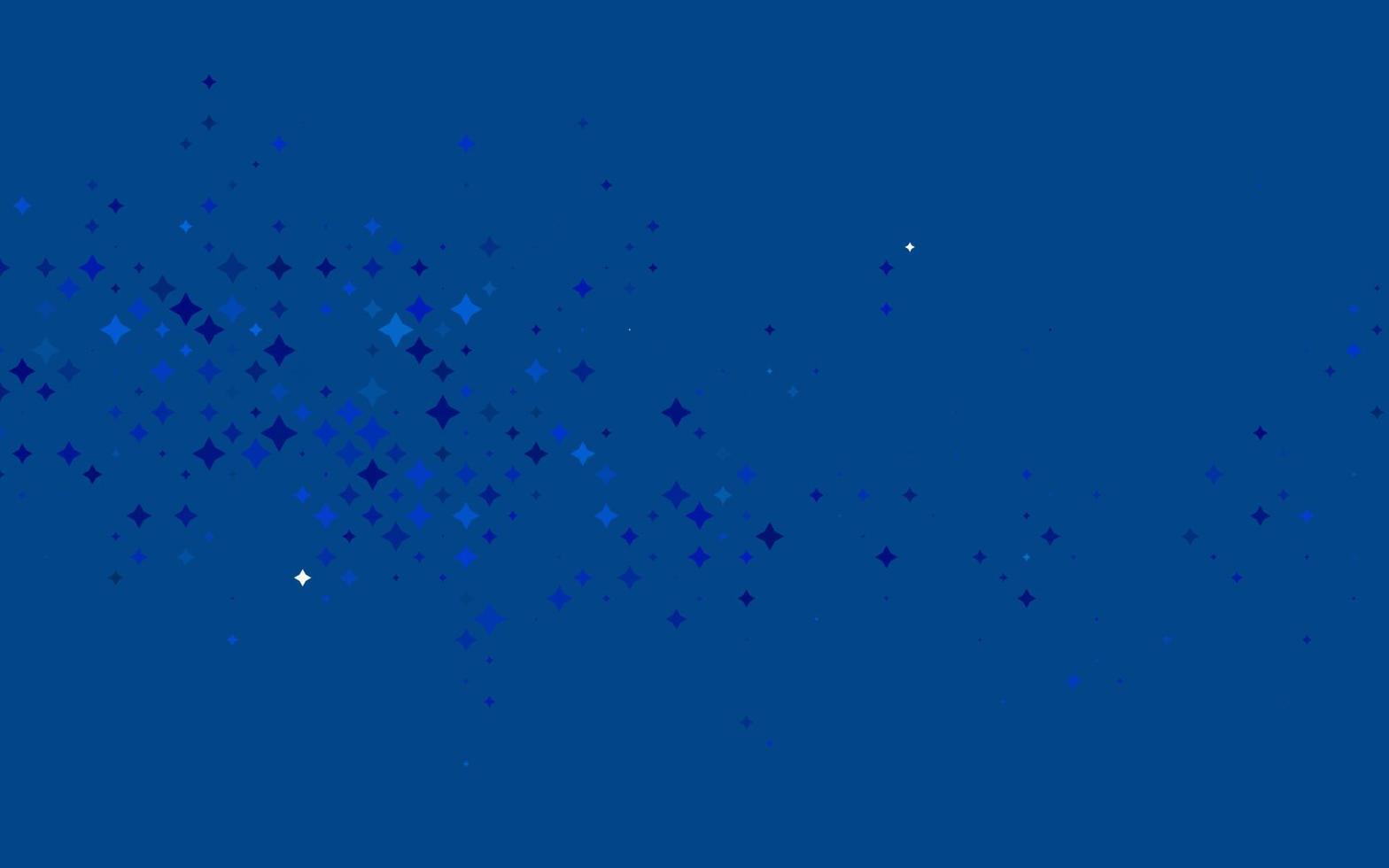 modèle vectoriel bleu clair avec des étoiles de Noël.