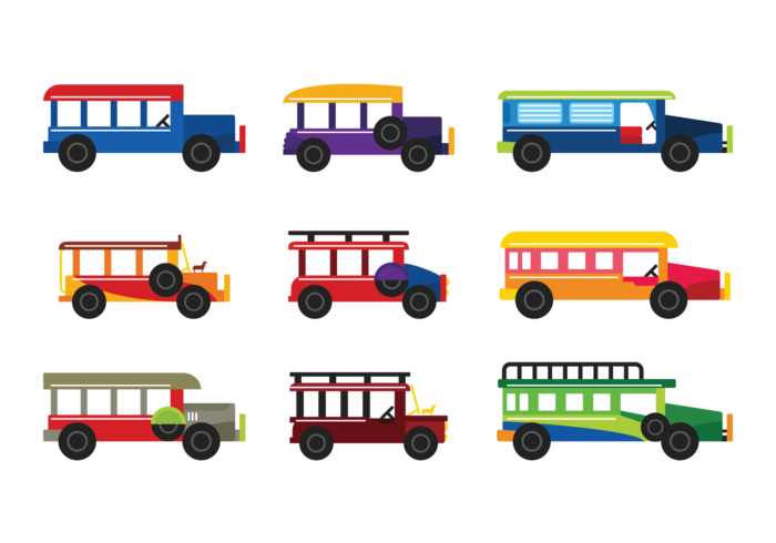 Vecteur jeepney