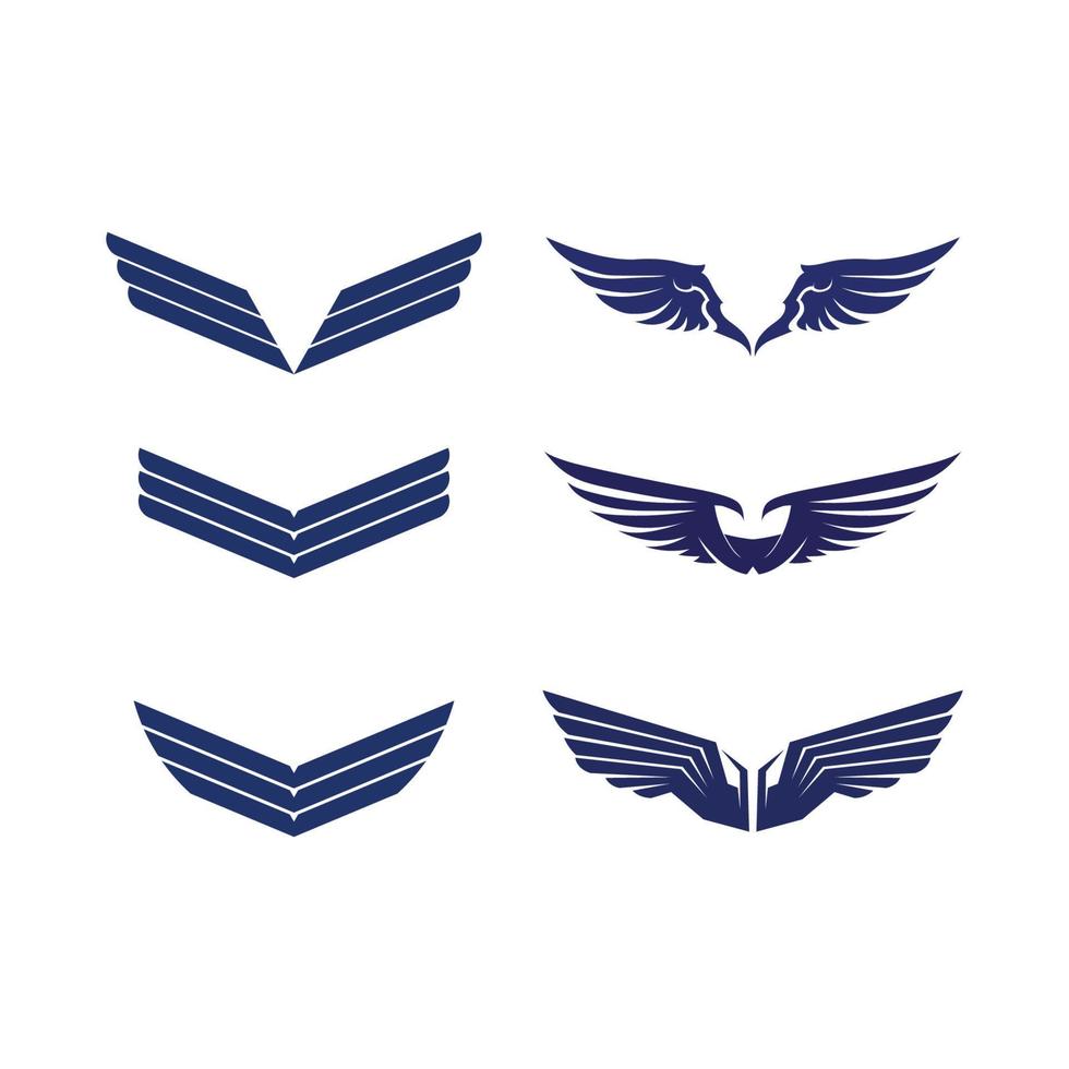 icône de vecteur de modèle de logo oiseau aigle faucon