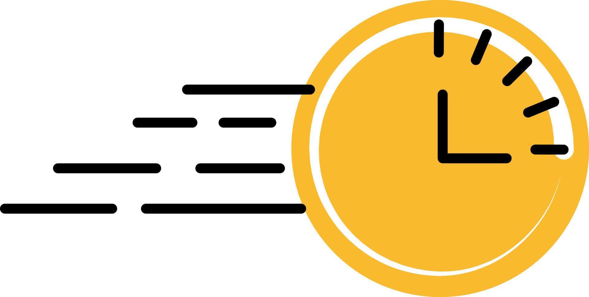 date limite de gestion de projet, illustration, vecteur sur fond blanc.