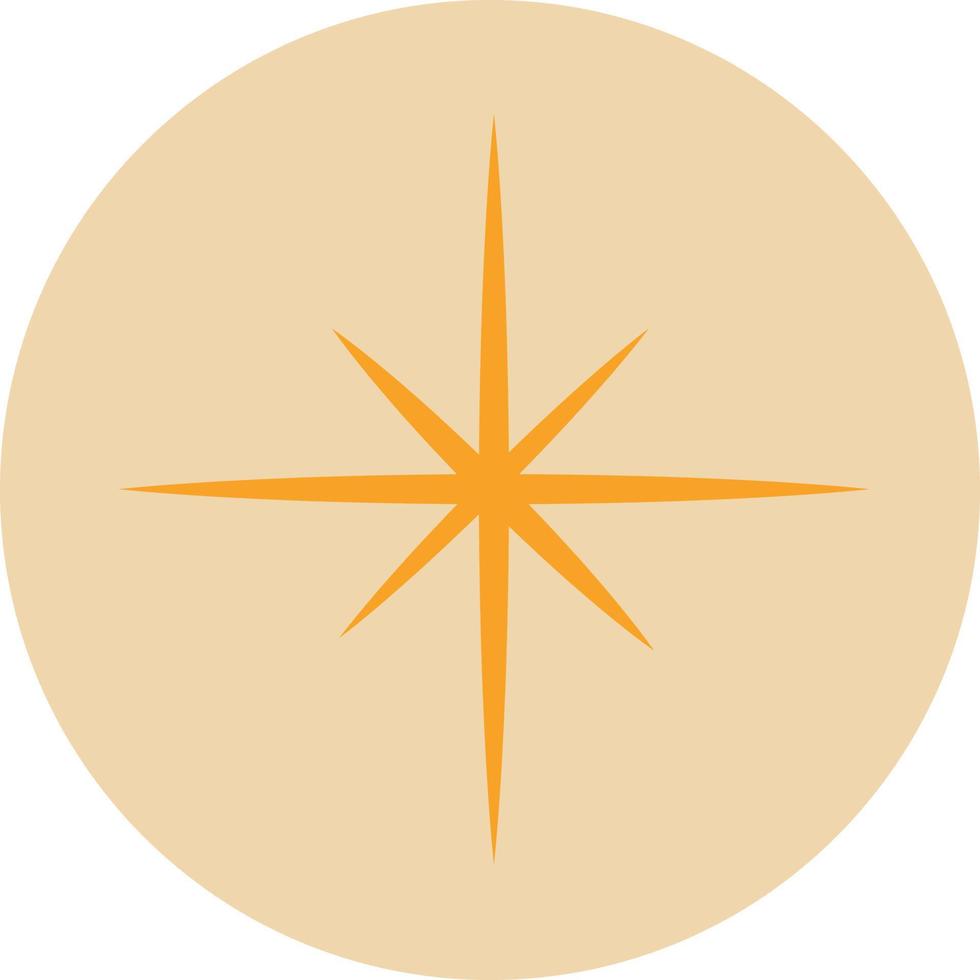 icône étoile de noël vecteur