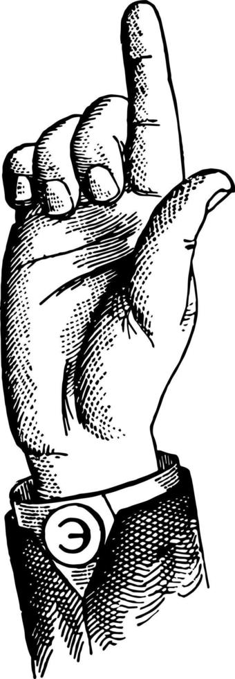 consonne de lèvre primaire vocalisée, illustration vintage. vecteur
