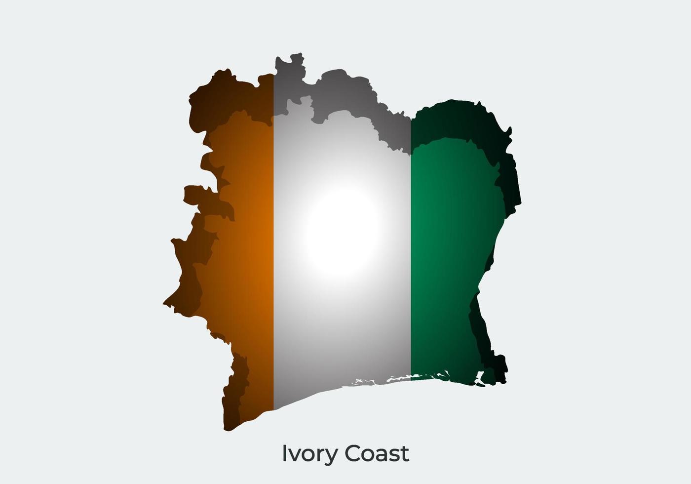 drapeau national de la côte d'ivoire 2828106 Art vectoriel chez