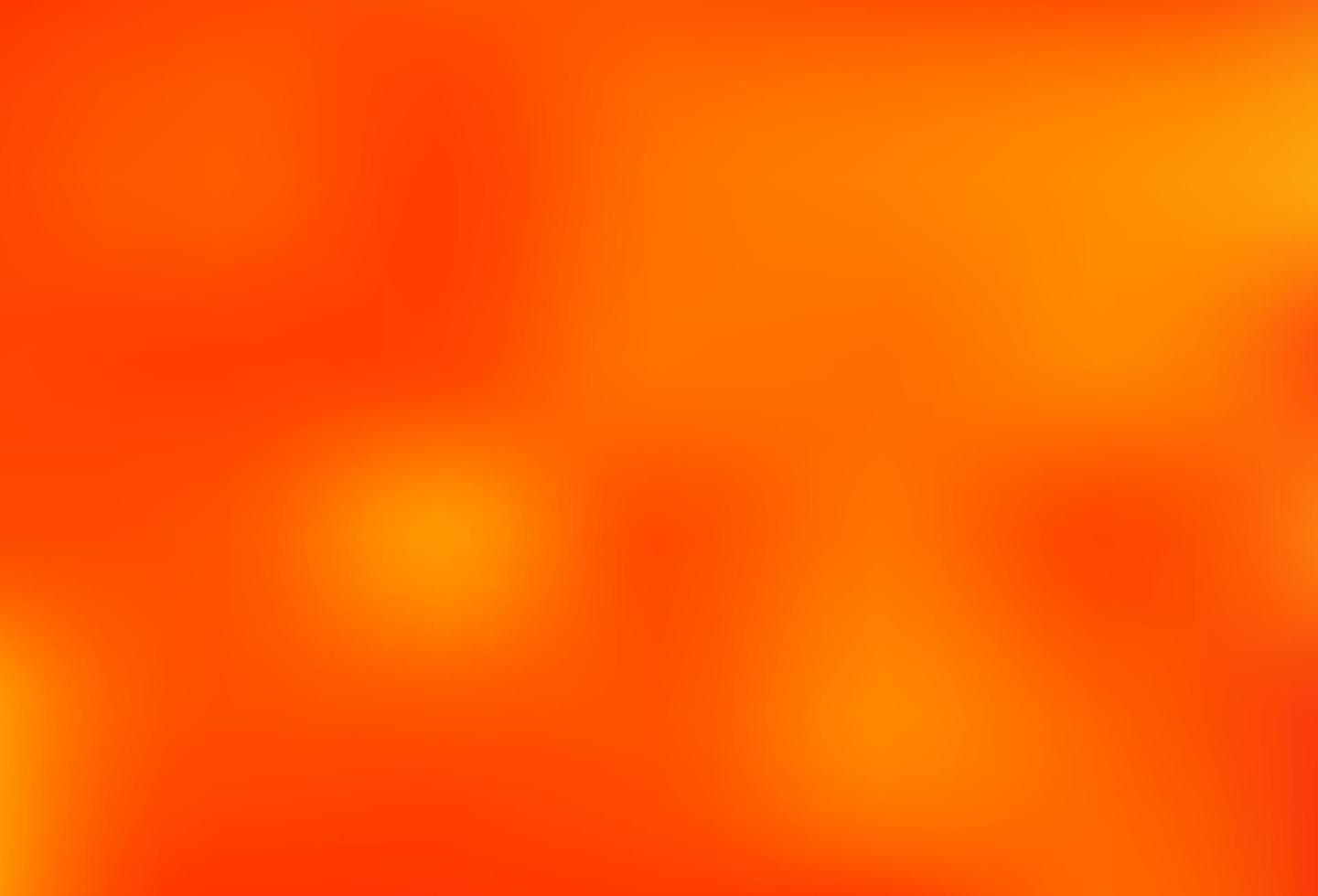 vecteur orange clair éclat flou motif abstrait.