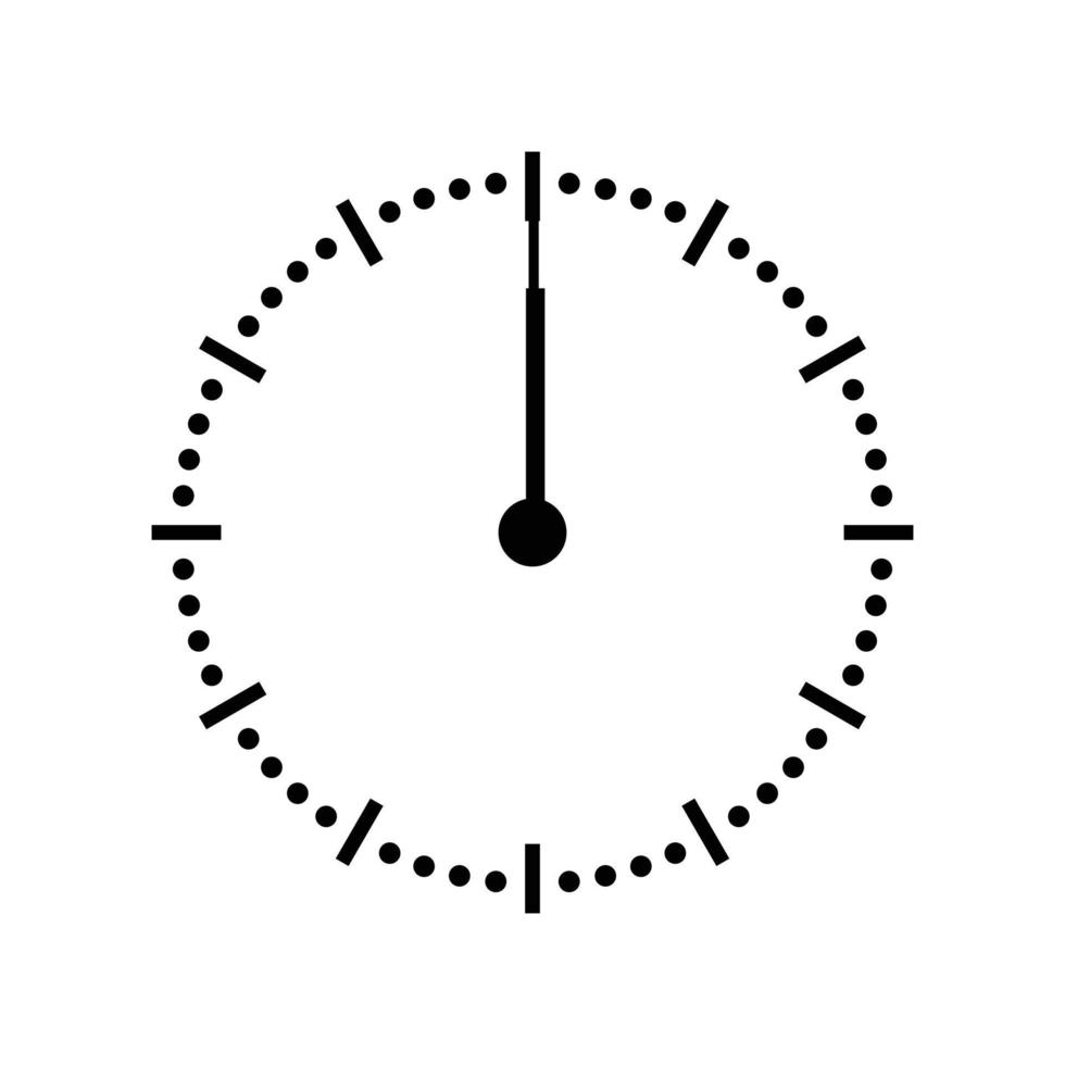 cadran blanc isolé sur fond blanc. aiguilles d'horloge de vecteur. ensemble pour la conception de montres. vecteur