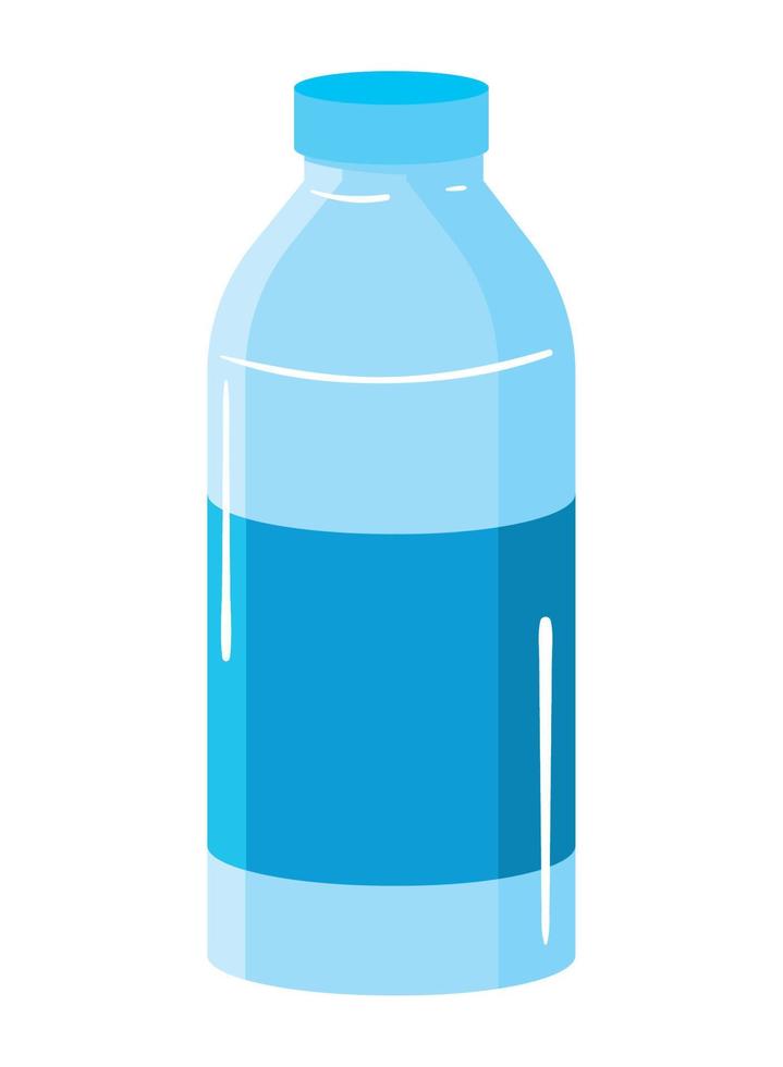 boisson en bouteille d'eau vecteur
