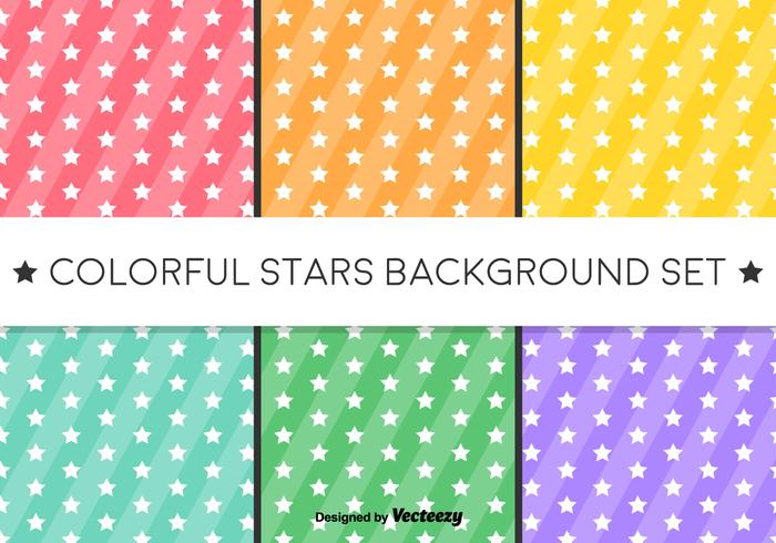 Vector Etoiles Background - Patterns étoiles