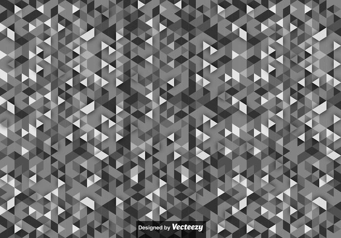 Vector Background Avec Échelle de gris Triangles