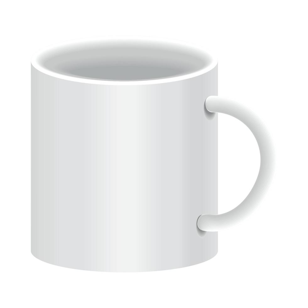 icône de tasse en céramique vecteur