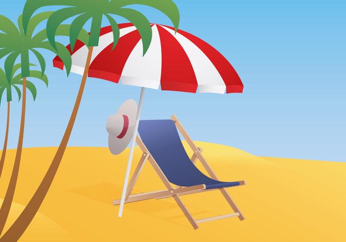 Deck Chair Illustration vecteur