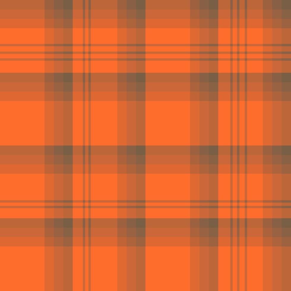 motif harmonieux dans des couleurs orange et grises simples et confortables pour le plaid, le tissu, le textile, les vêtements, la nappe et d'autres choses. image vectorielle. vecteur