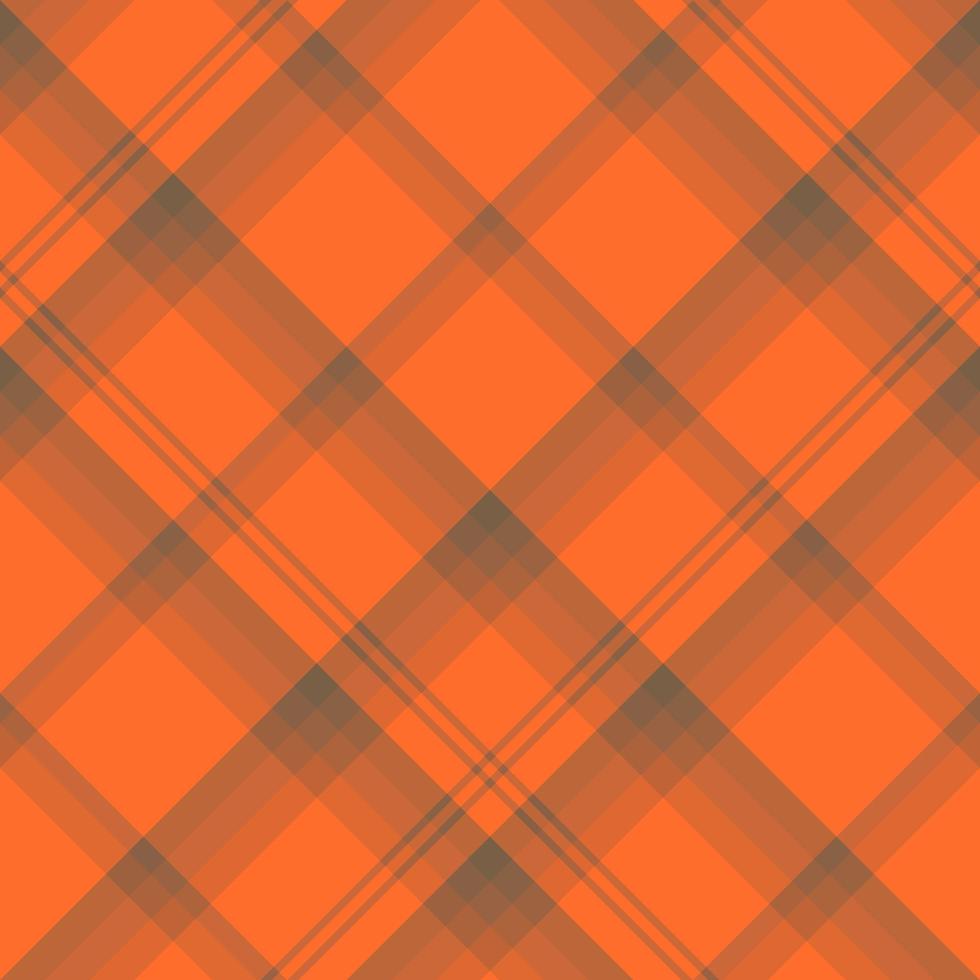 motif harmonieux dans des couleurs orange et grises simples et confortables pour le plaid, le tissu, le textile, les vêtements, la nappe et d'autres choses. image vectorielle. 2 vecteur