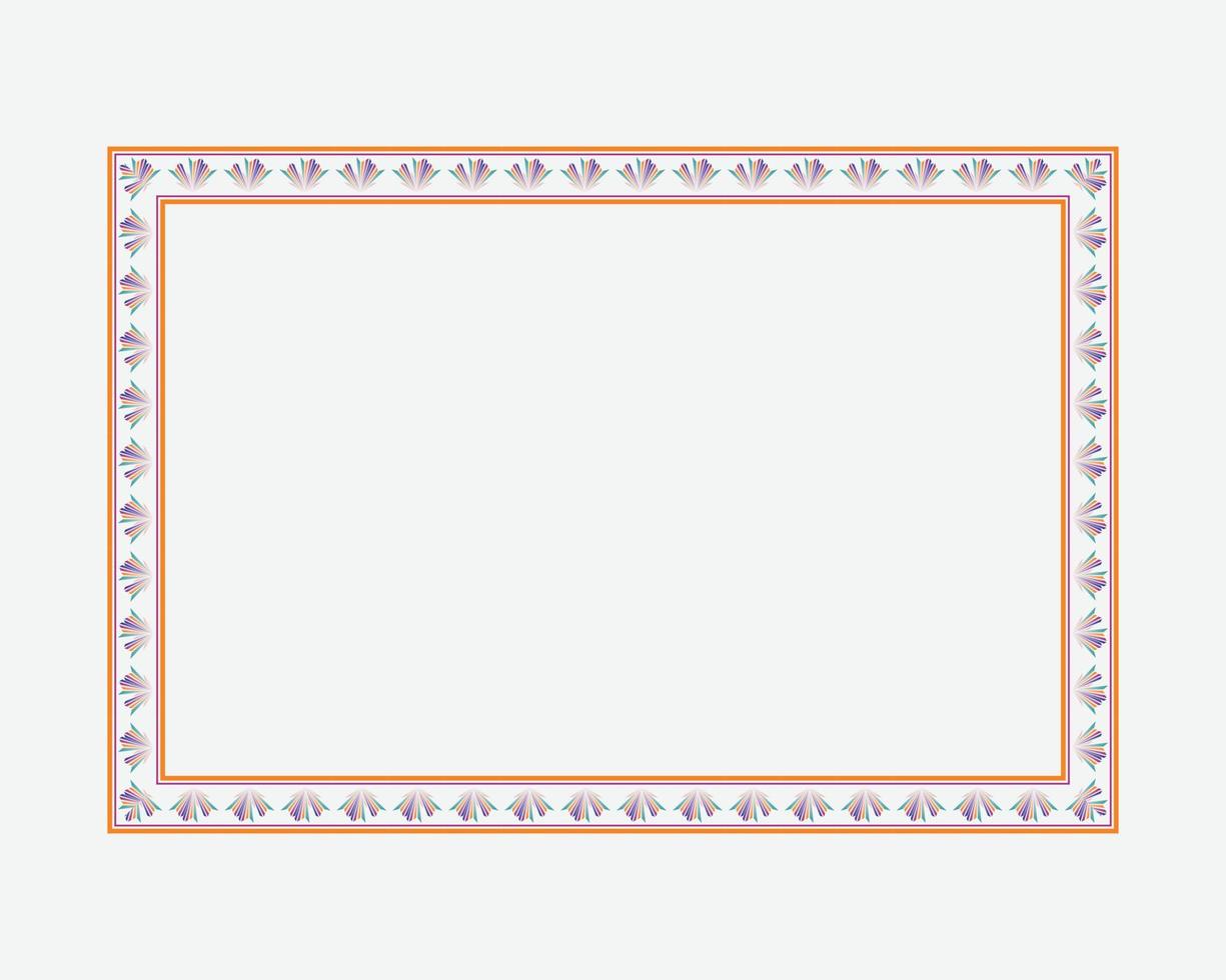 bordure de vecteur ou conception de cadre