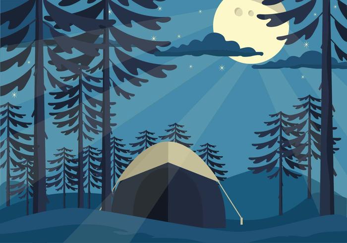 Forest gratuit Vector Illustration