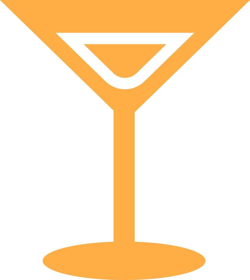 cocktail de restaurant chic, illustration, sur fond blanc. vecteur