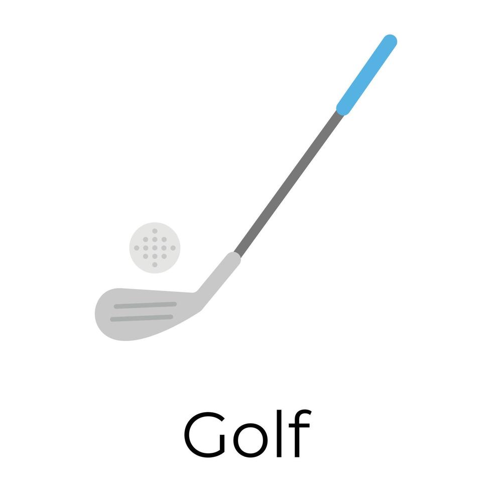 concepts de golf à la mode vecteur