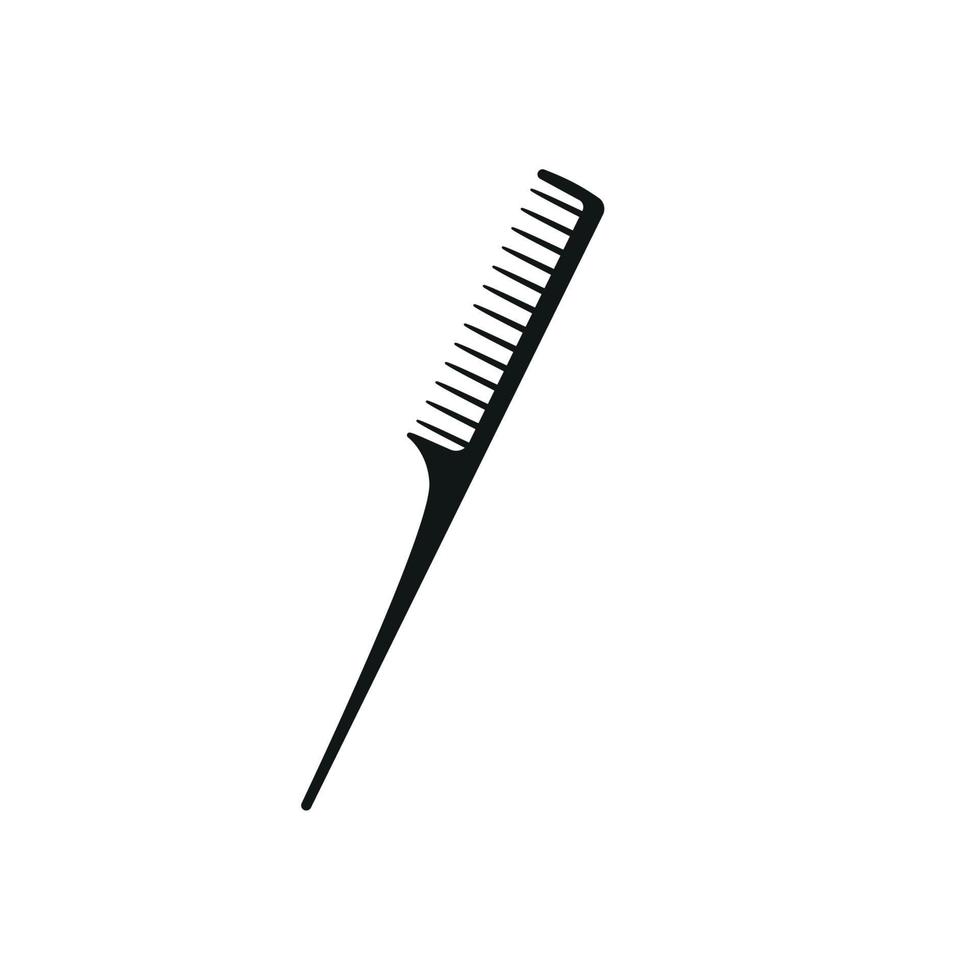 brosses à cheveux de dessin animé. peignes à cheveux en plastique pour le soin des cheveux, ensemble d'illustrations vectorielles de brosse à cheveux à la mode. outils d'accessoires de coiffeur. vecteur