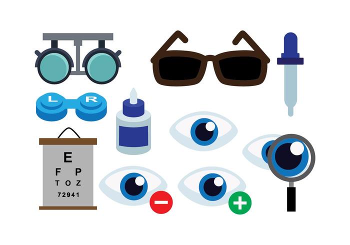 Gratuit Doctor Eye Vector Icons