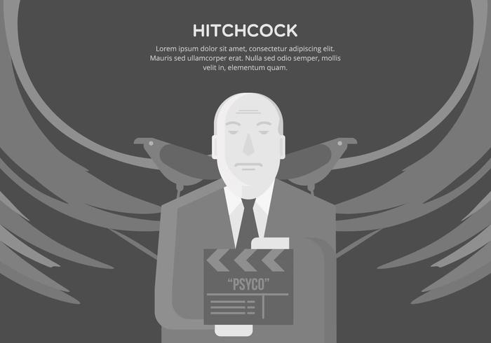 Hitchcock Contexte vecteur