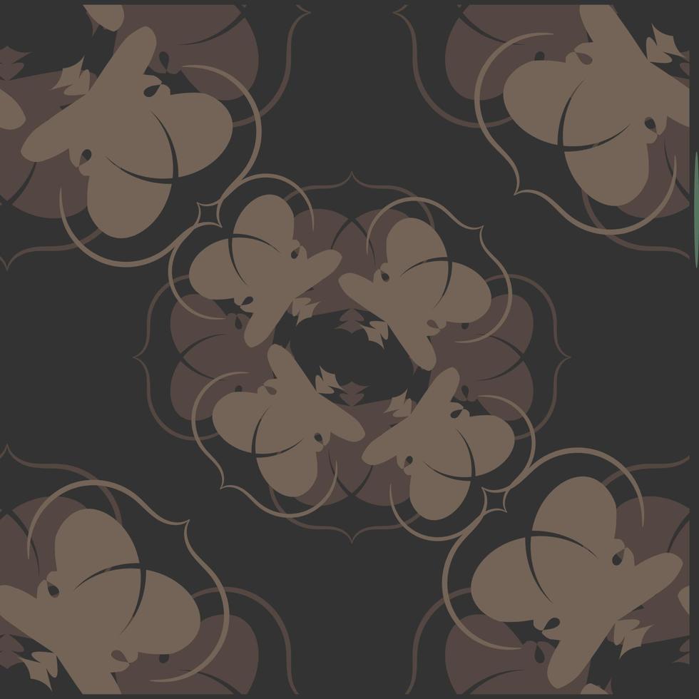 nouveau motif abstrait sans couture avec ornement floral et illustration de haute qualité. enfin c'est une conception chère vecteur