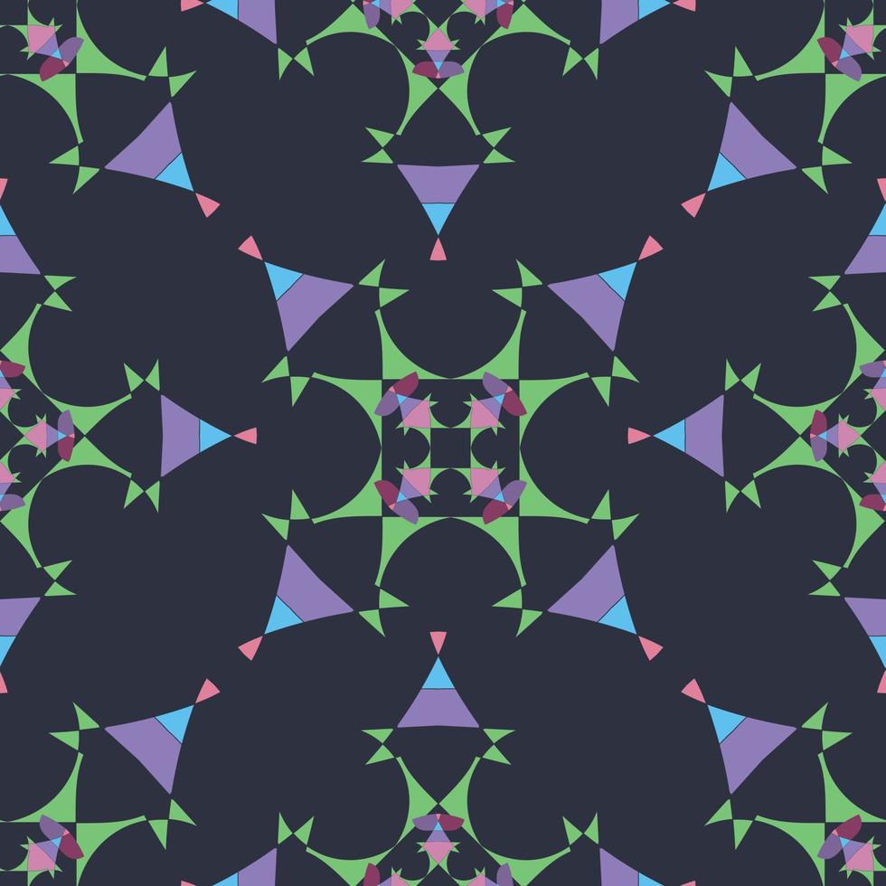 nouveau motif abstrait sans couture avec ornement floral et illustration de haute qualité. enfin c'est une conception chère vecteur