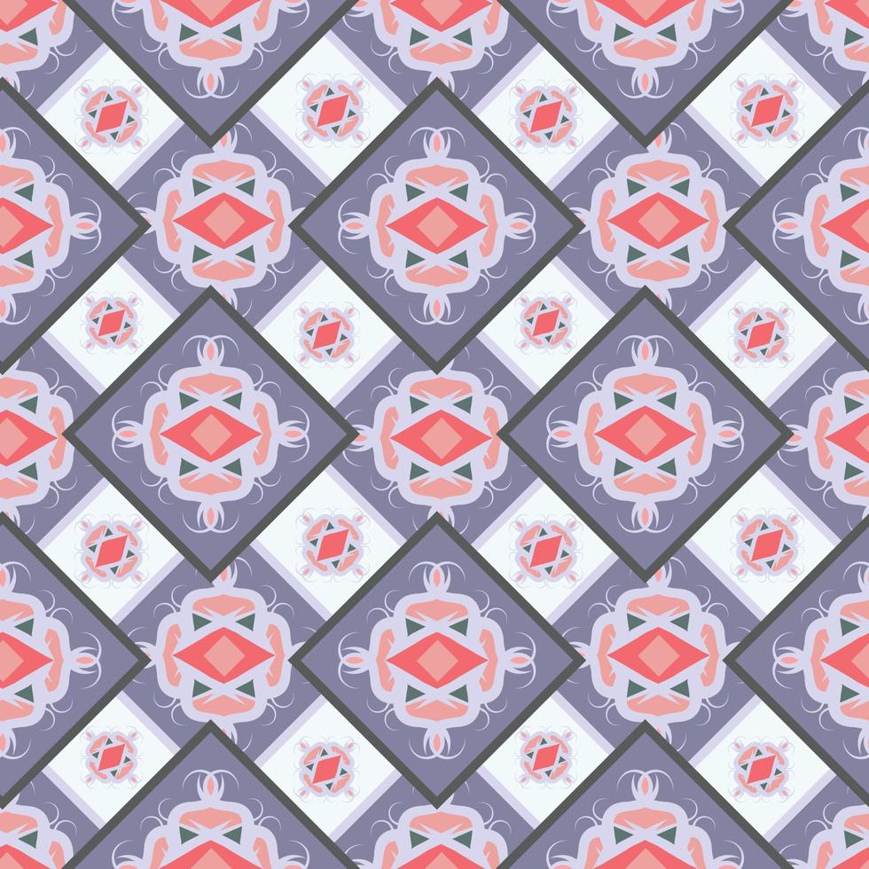 nouveau motif abstrait sans couture avec ornement floral et illustration de haute qualité. enfin c'est une conception chère vecteur