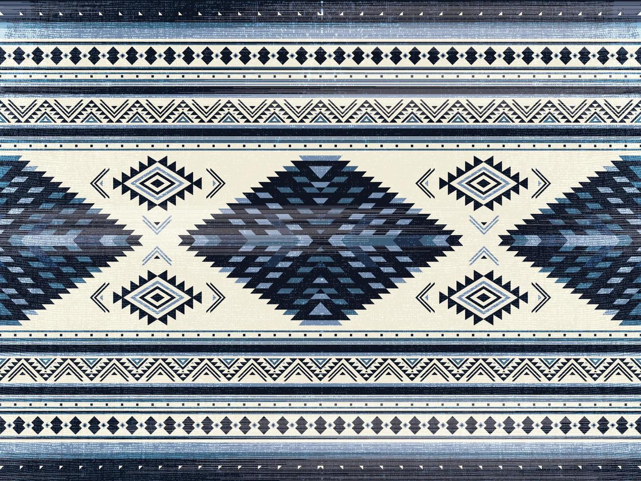 amérindien indien ornement motif géométrique ethnique textile texture tribal motif aztèque navajo mexicain tissu continu vecteur décoration mode