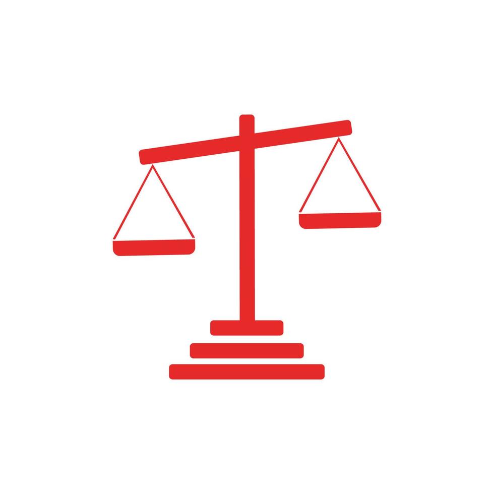 vecteur de logo de justice