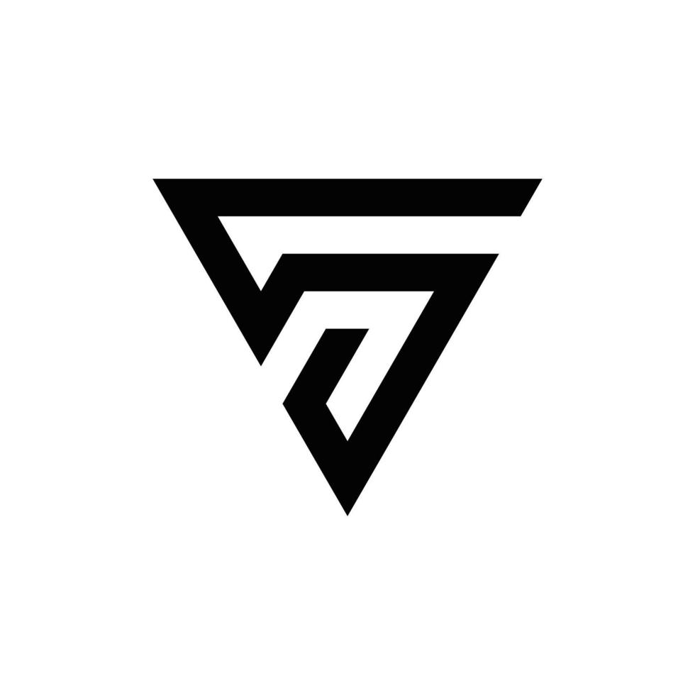 création de logo monogramme initial abstrait s, icône pour les entreprises, modèle, simple, élégant vecteur
