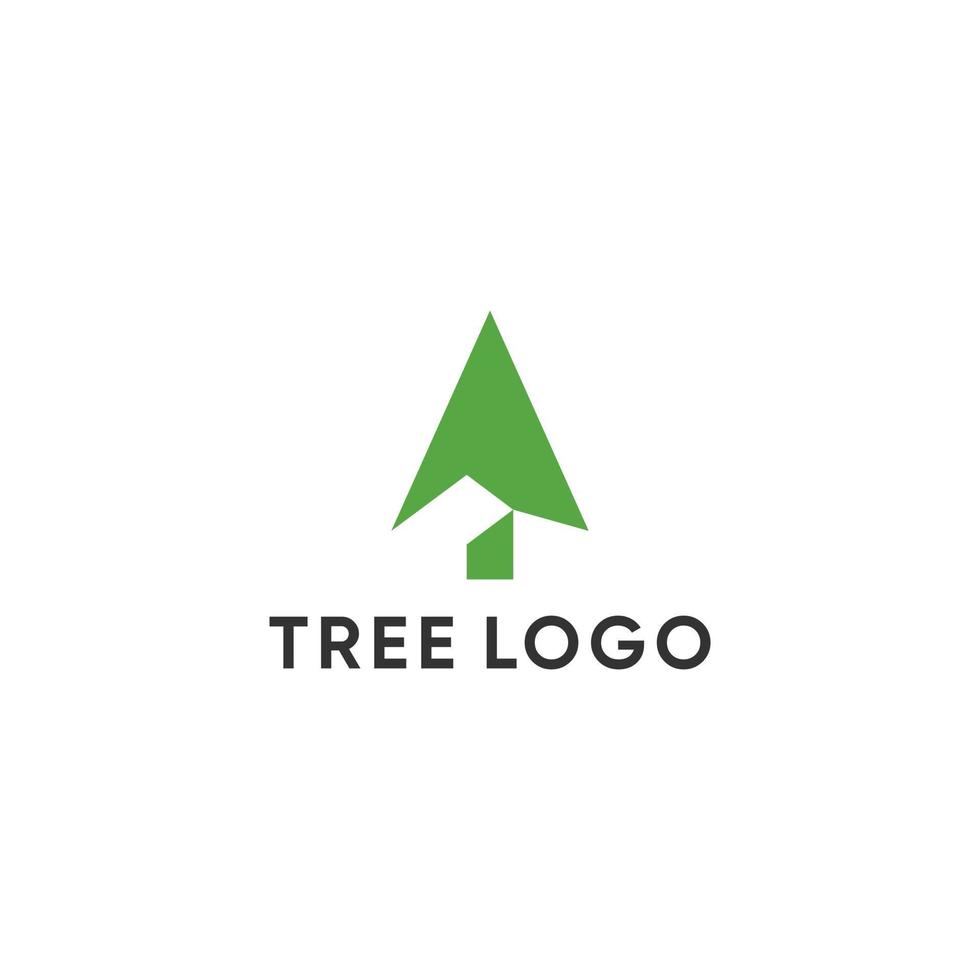 inspiration logo forme arbre abstrait vecteur