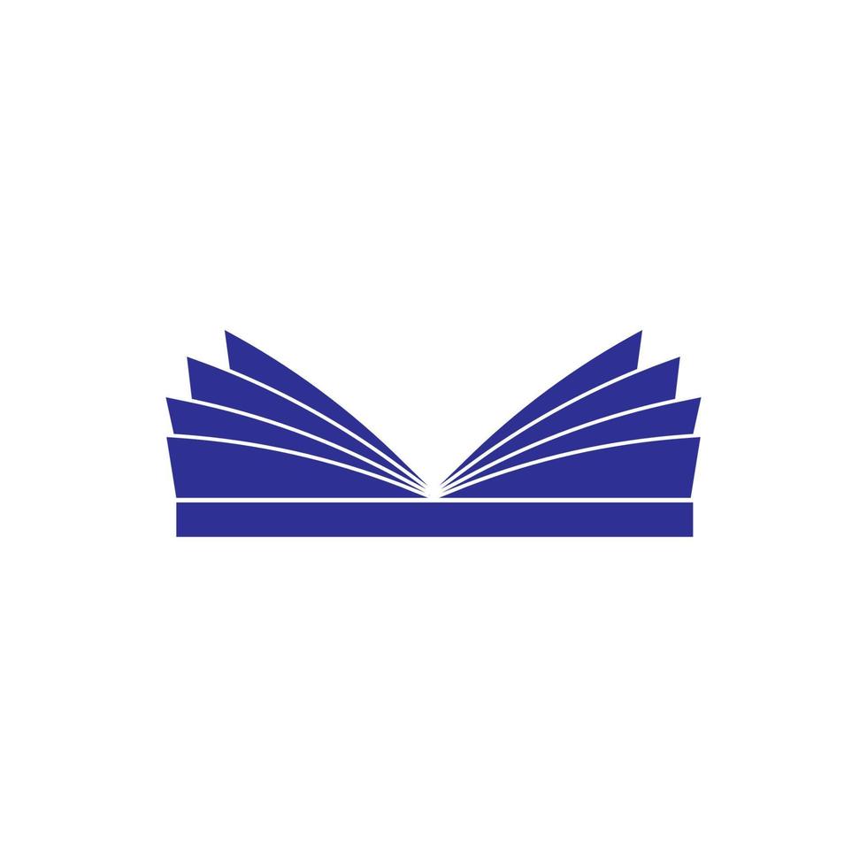 vecteur de logo de livre