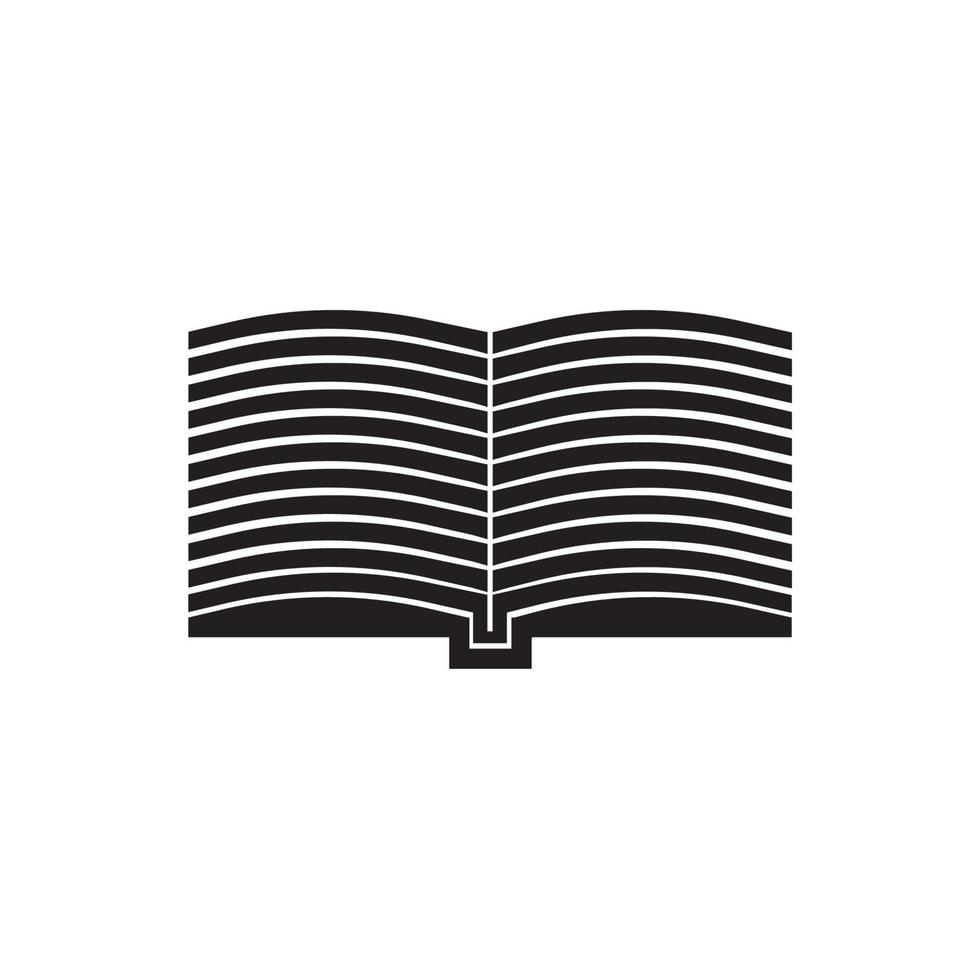 vecteur de logo de livre