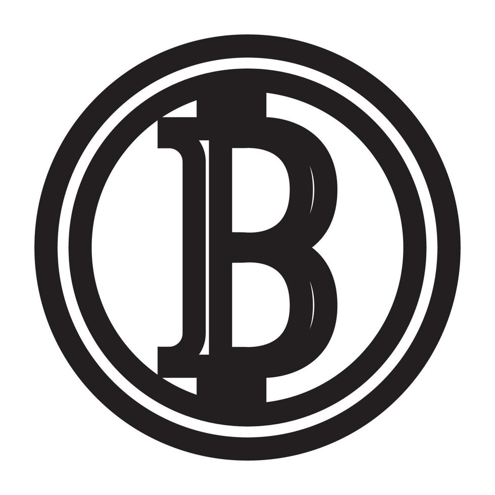 vecteur de logo bitcoin