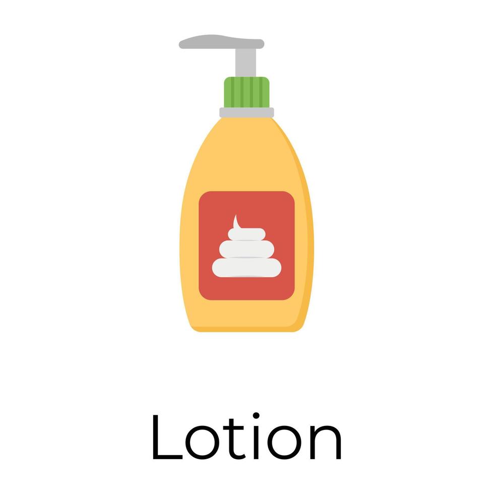 concepts de lotion à la mode vecteur