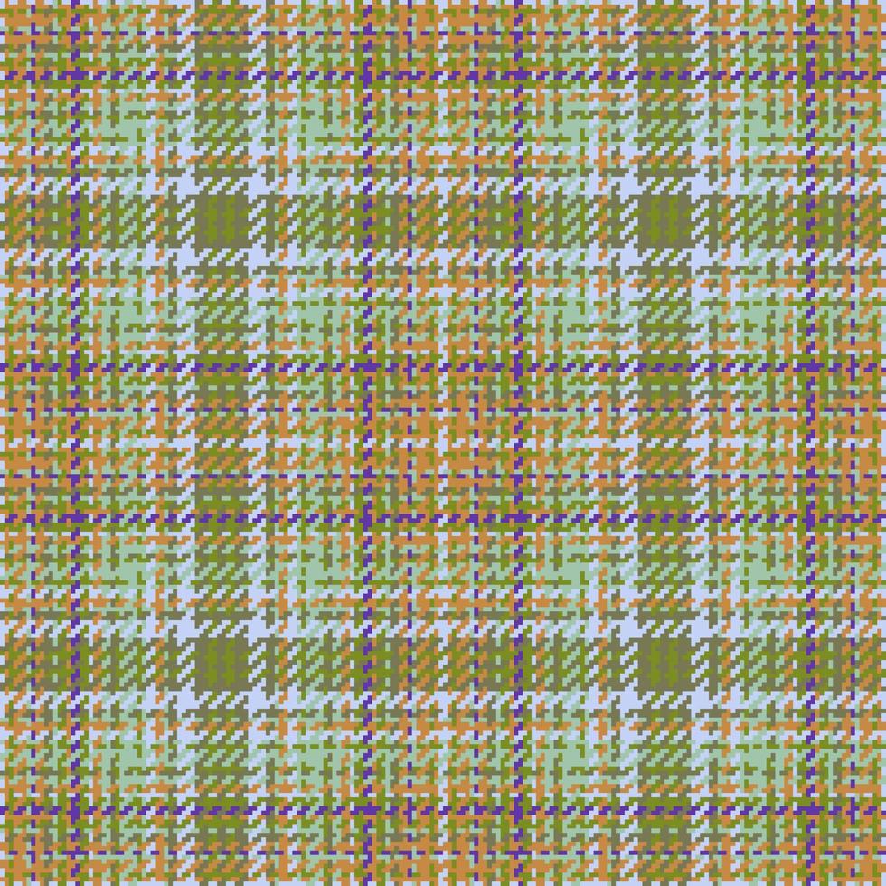 plaid tartan texturé. contrôle de vecteur de tissu. motif textile sans soudure de fond.