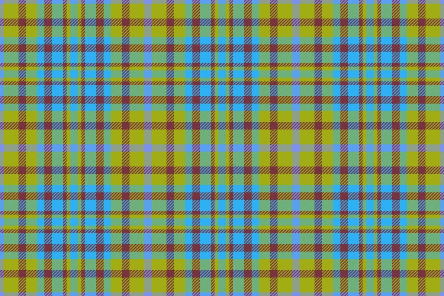 fond de vecteur à carreaux. texture tartan sans couture. contrôle de tissu textile motif.