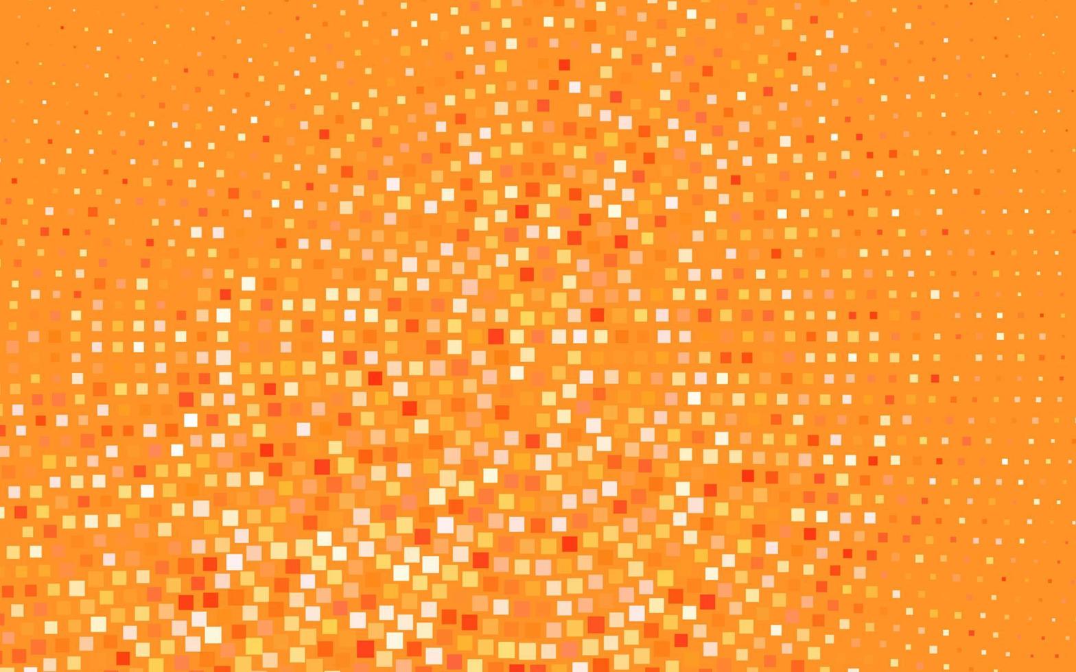 modèle vectoriel jaune clair, orange avec cristaux, rectangles.