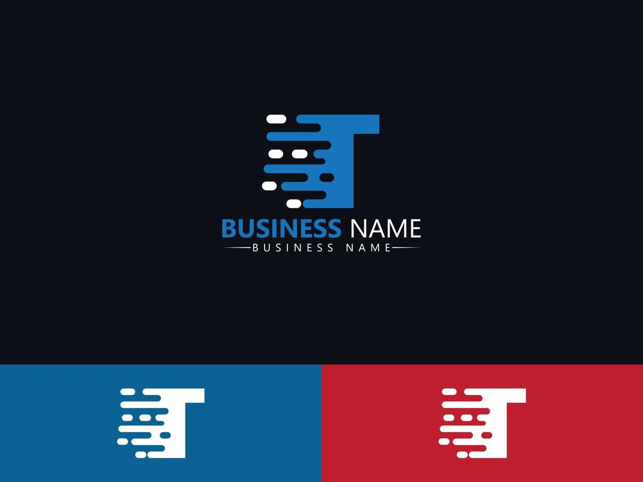 lettre t tt livraison express logo icon design vecteur