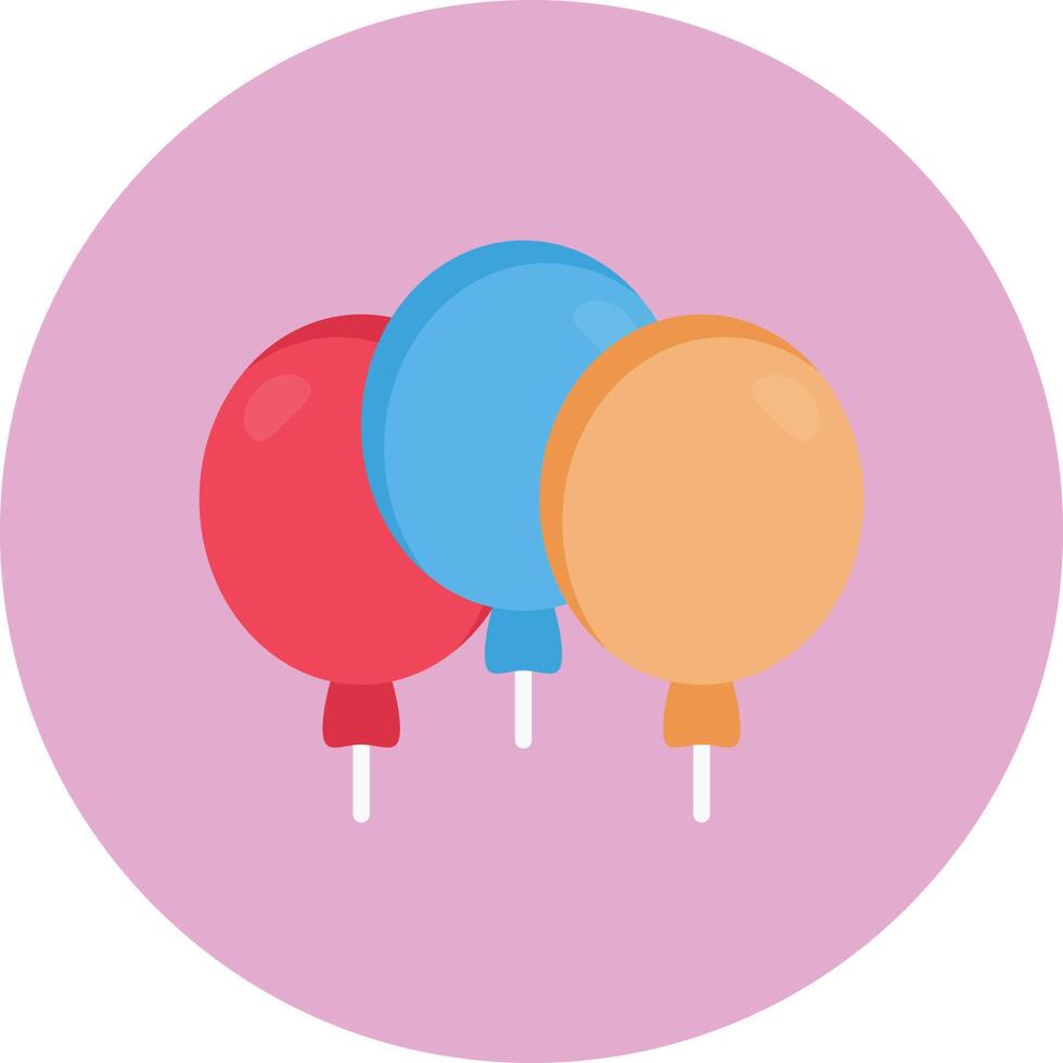 illustration vectorielle de ballons sur fond.symboles de qualité premium.icônes vectorielles pour le concept et la conception graphique. vecteur