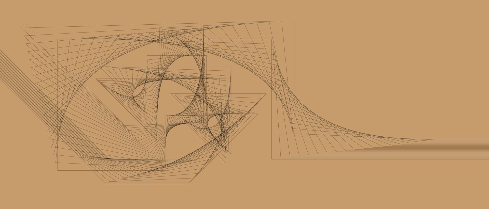 ligne géométrique de fond abstrait. illustration vectorielle vecteur