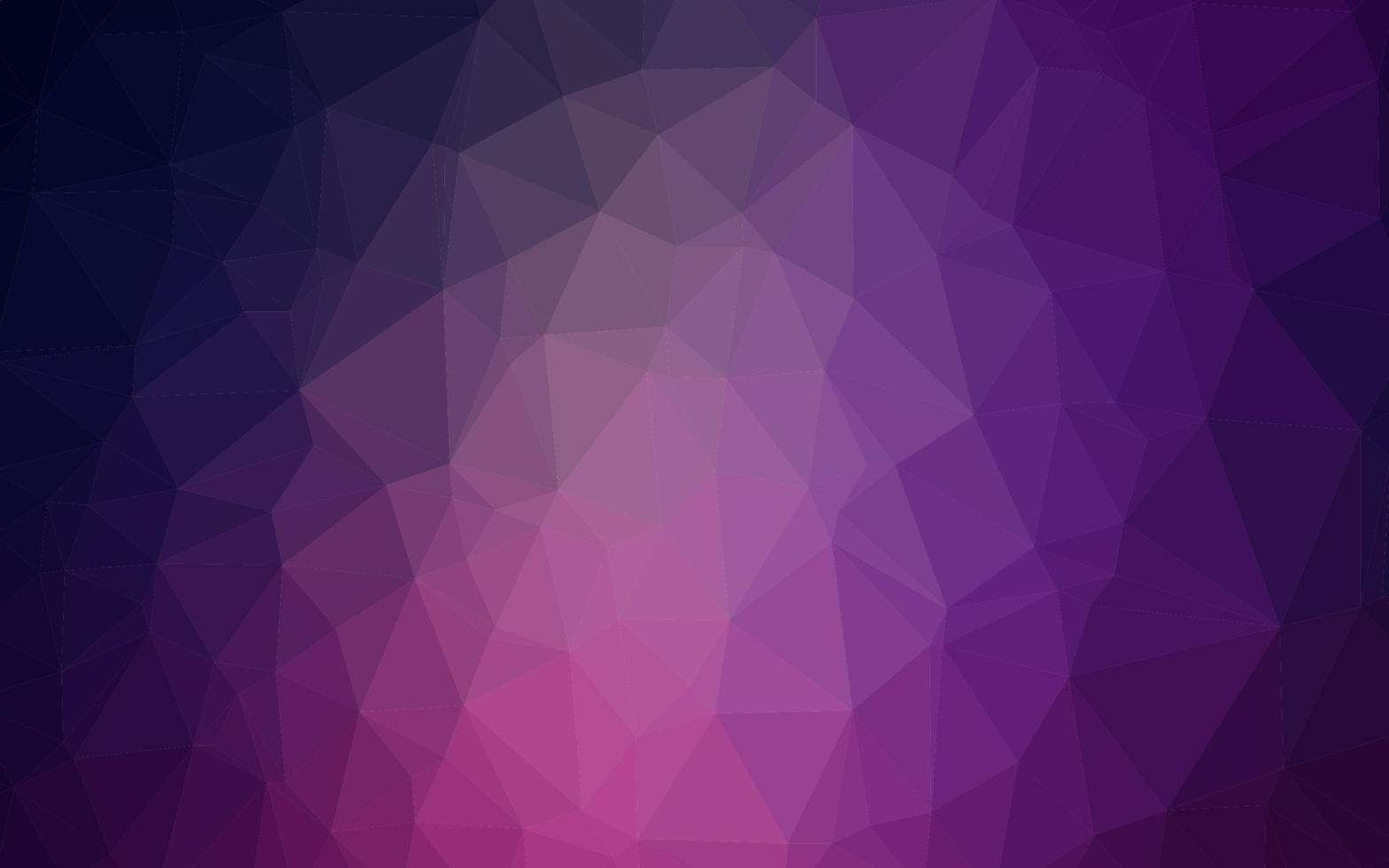 mise en page low poly vecteur violet foncé, rose.