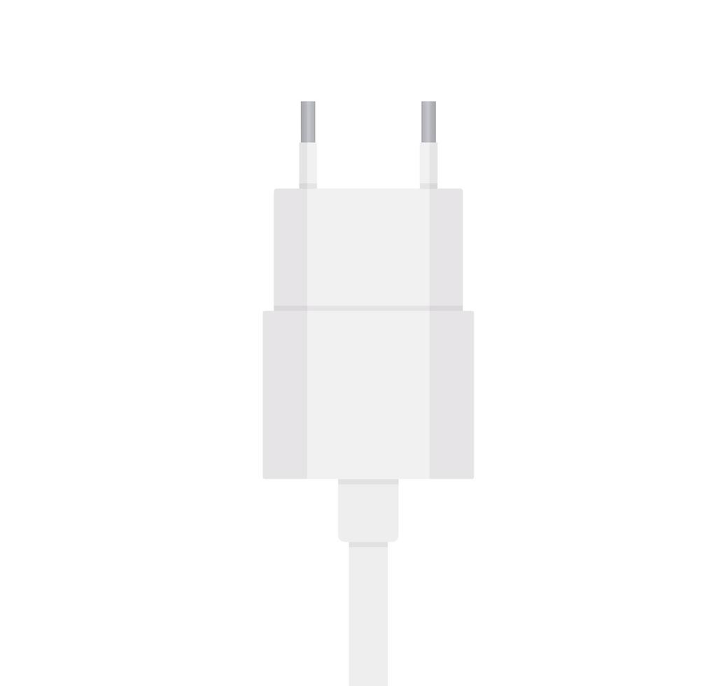 adaptateur de chargeur usb pour smartphone avec prise de câble micro usb et connecteur pour pc et appareils mobiles eps 10 vecteur