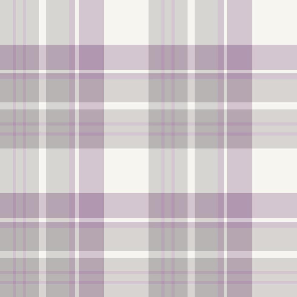 modèle sans couture dans des couleurs lilas et gris clair pour plaid, tissu, textile, vêtements, nappe et autres choses. image vectorielle. vecteur