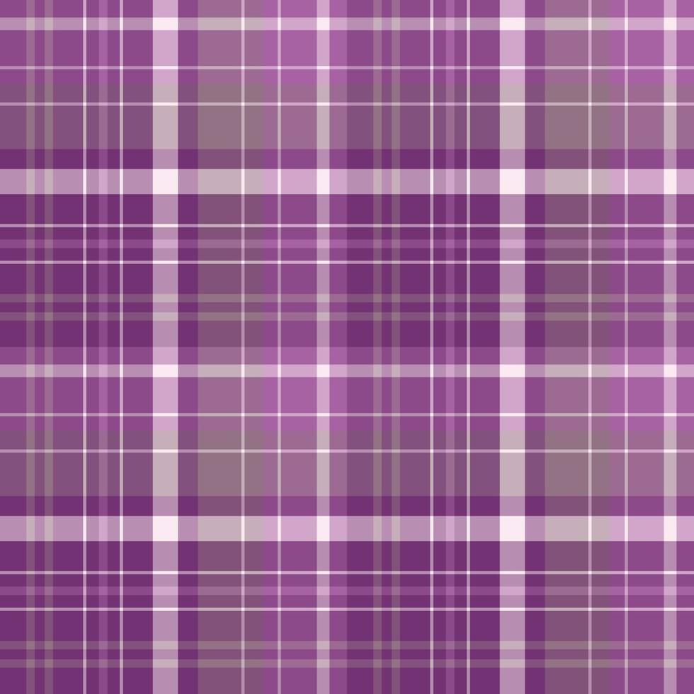 motif sans couture dans des couleurs violettes élégantes pour plaid, tissu, textile, vêtements, nappe et autres choses. image vectorielle. vecteur