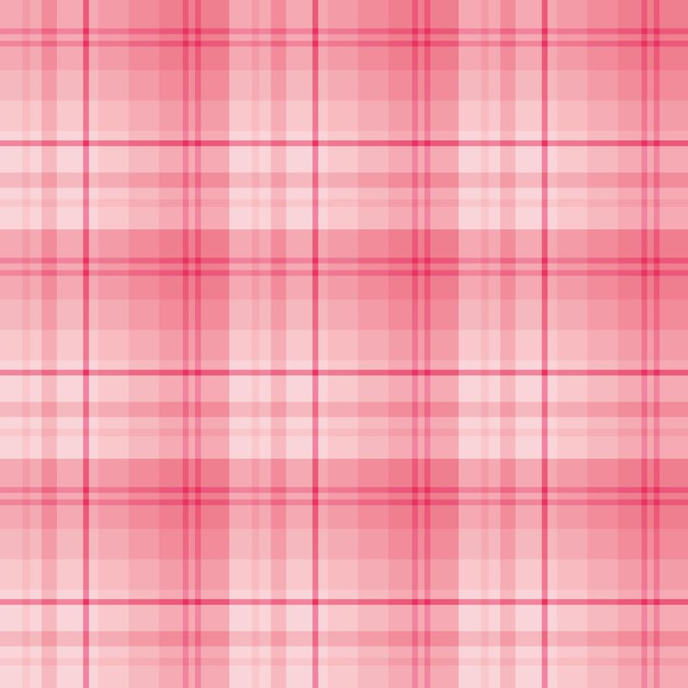 motif sans couture dans des couleurs rose clair pour plaid, tissu, textile, vêtements, nappe et autres choses. image vectorielle. vecteur