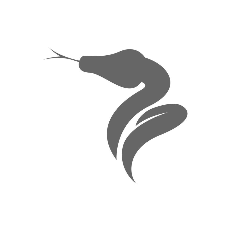illustration de conception icône logo python vecteur