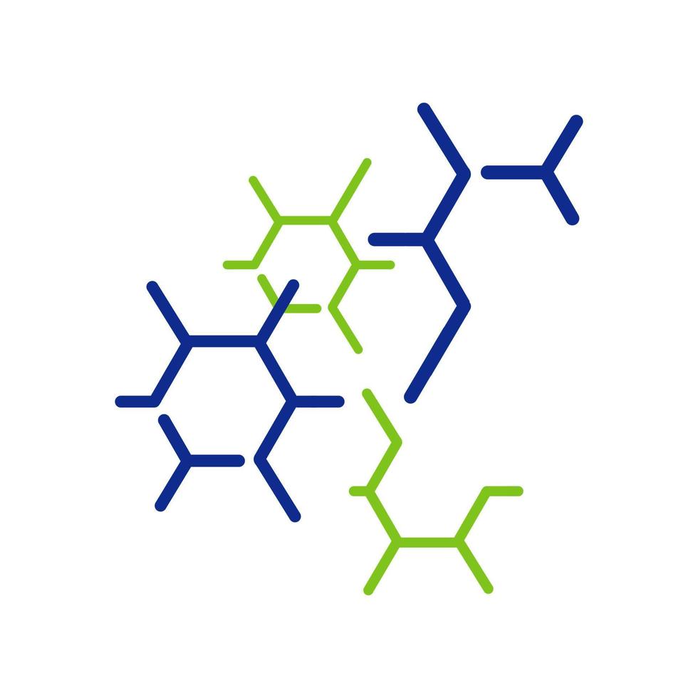 neurone cellule biotechnologie nanotechnologie molécule logo vecteur icône